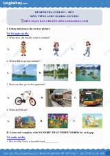 Đề thi học kì 2 Tiếng Anh 5 Global Success - Đề số 5